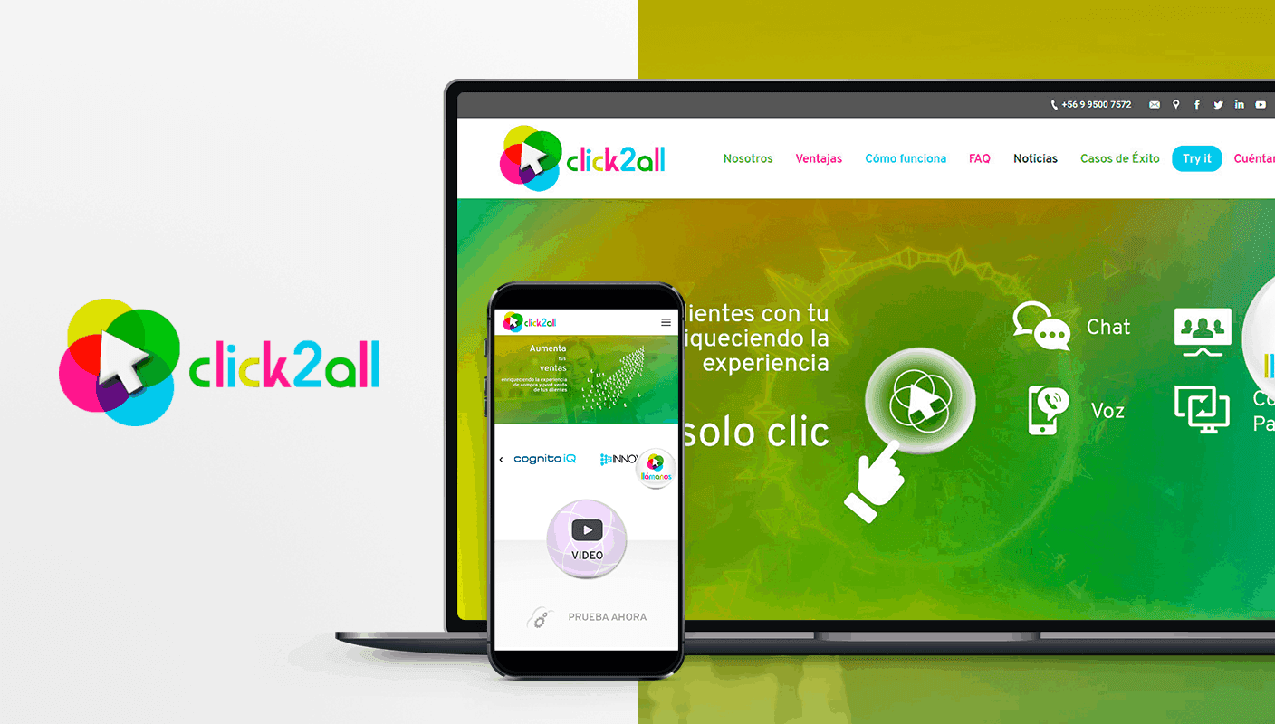 pagina web click2all