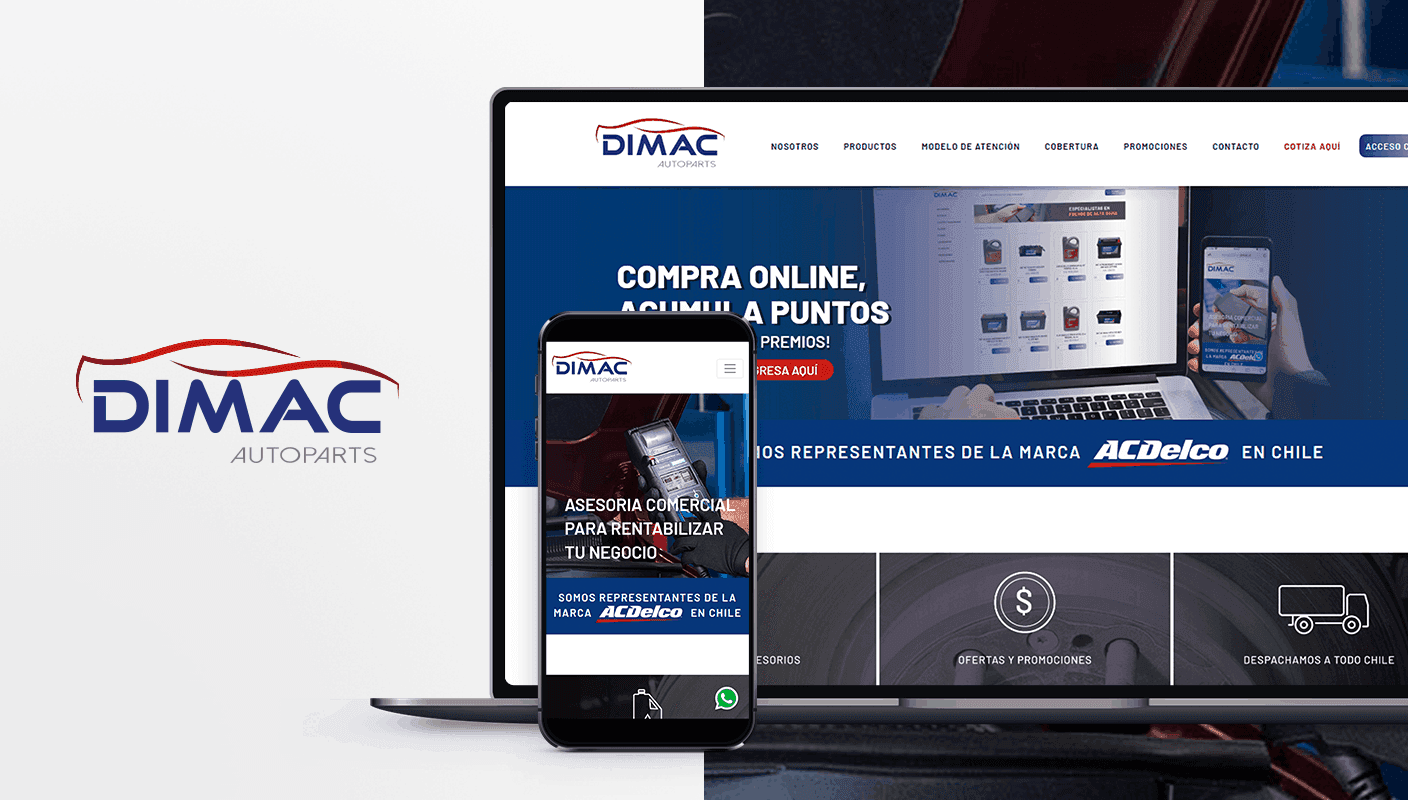 pagina web dimac