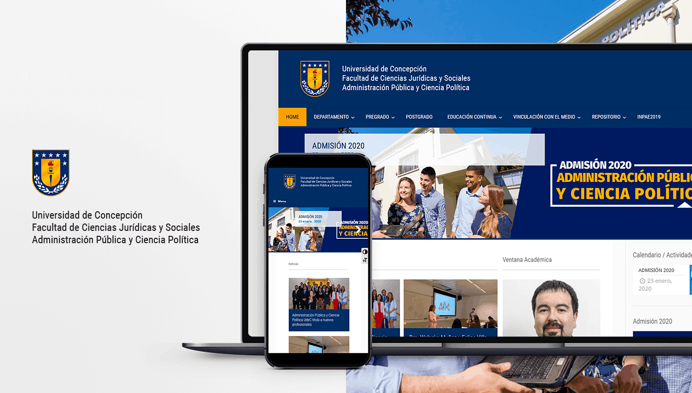 pagina web udec